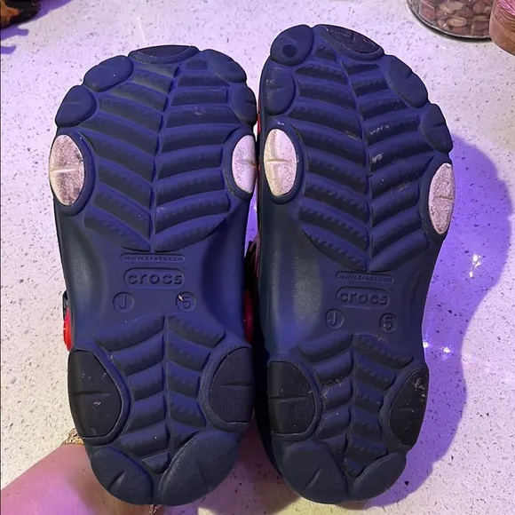 Crocs Kids Spider-Man Red Clogs