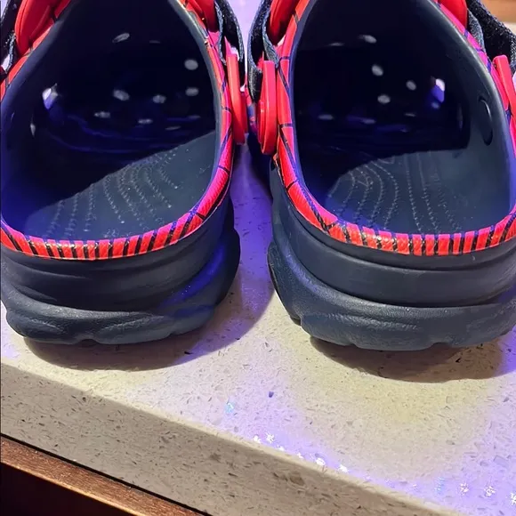 Crocs Kids Spider-Man Red Clogs