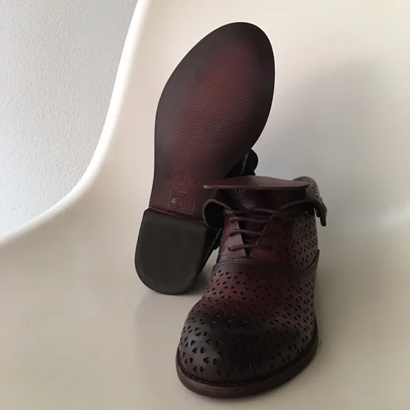 Cutout Ankle Boots by Patricia Nash Sz 6.5