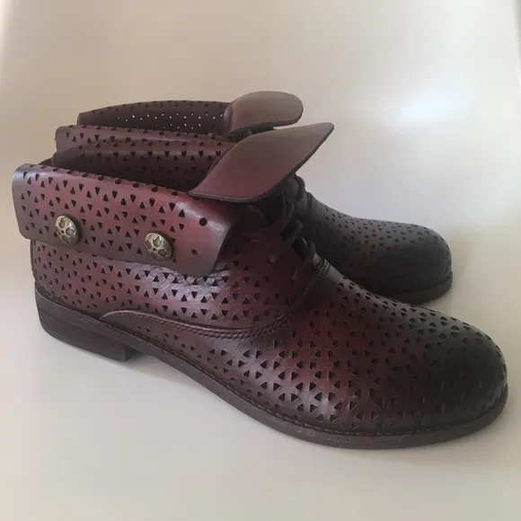Cutout Ankle Boots by Patricia Nash Sz 6.5