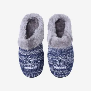 Dallas Cowboys Womens Peak Slide Slippers