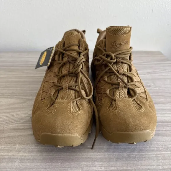 Danner 20580 FullBore Low Coyote Hot Shoes Tan Men’s Sz 12D Vibram Mega grip NWT