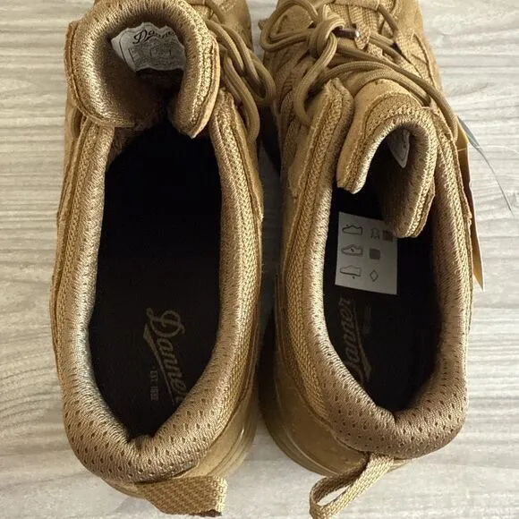 Danner 20580 FullBore Low Coyote Hot Shoes Tan Men’s Sz 12D Vibram Mega grip NWT