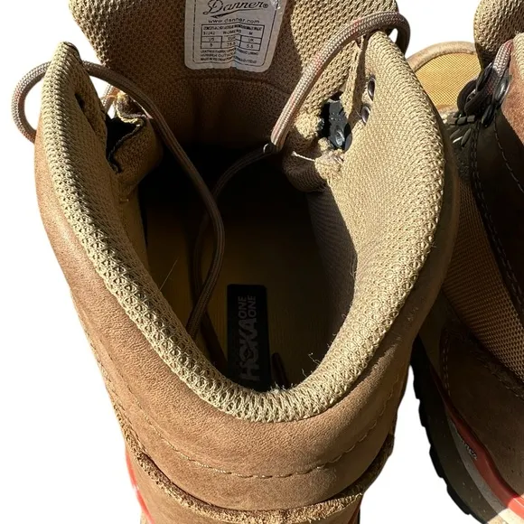 DANNER Jag Hiking Boots Women’s 8 Brown Tan Leather Lace Up Gorpcore