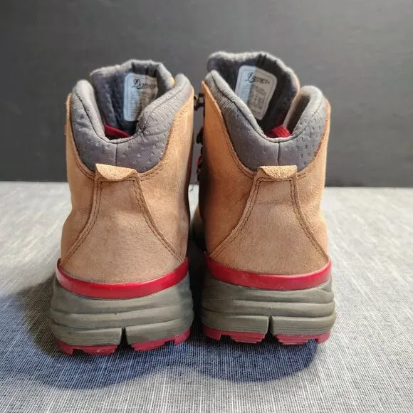 Danner Mountain 600 Boots Mens 9 D Brown Red Leather 4.5&quot; Hiking Boots 62241