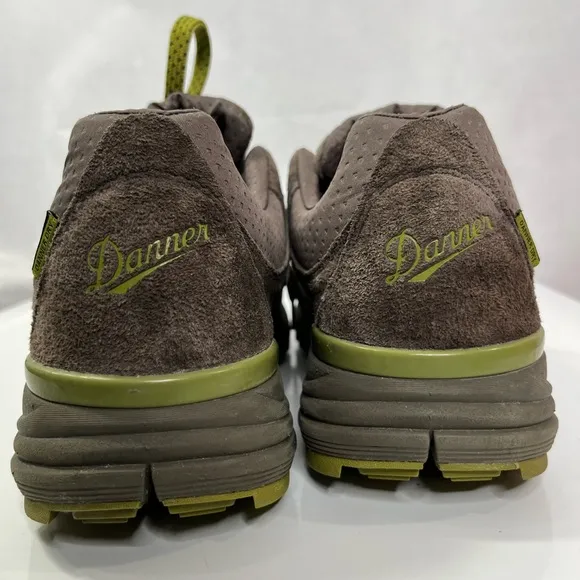 Danner - Stylish Brown Suede Hiking Shoes with Green Laces, size 10.5 / 44.5