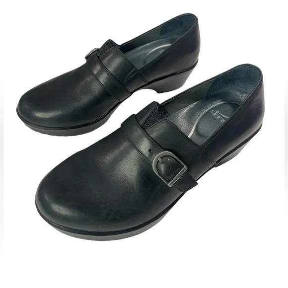 Dansko Jane Burnished Nappa Shoes Buckle Women’s size Eu 39 (US 8.5-9)