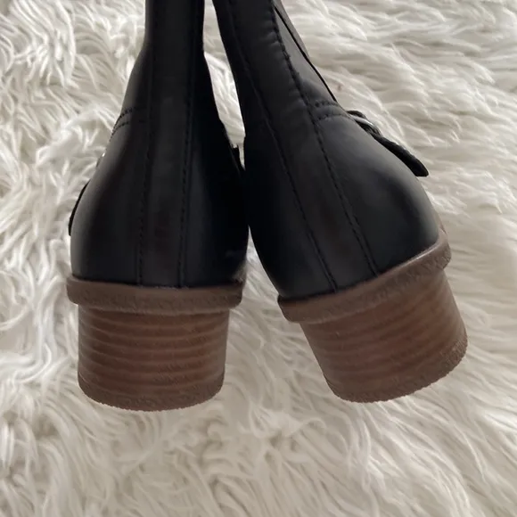 DANSKO Women's Black Leather Ankle Boots size 39 US (9) BNWOT