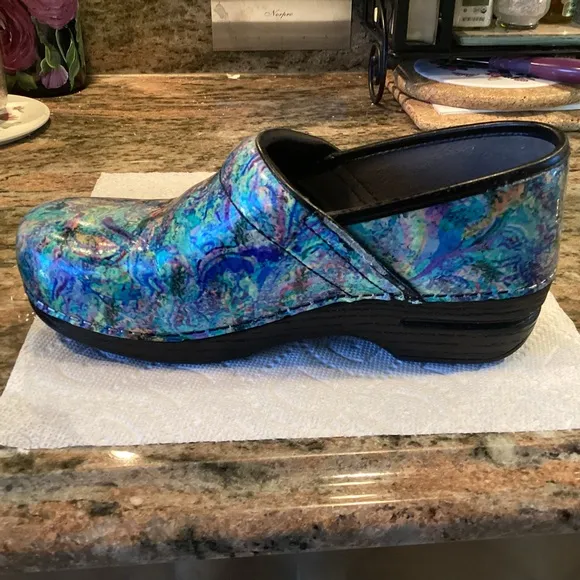 Dansko XP Multicolor Clogs women’s size 38