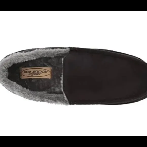 Deer Stags Men’s Spun Closed Toe Slip On Slippers