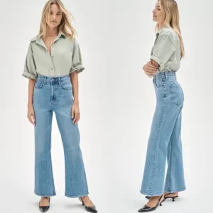 Denim Forum Aritzia The Twiggy High Rise Flare Jeans Women's Size 29