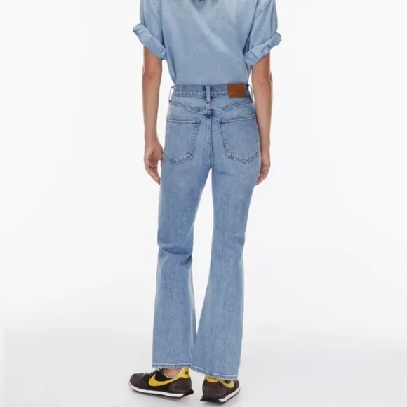 Denim Forum Aritzia The Twiggy High Rise Flare Jeans Women's Size 29