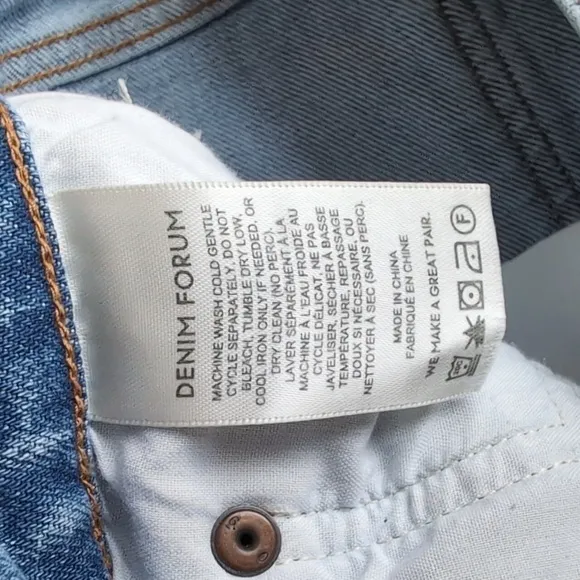 Denim Forum Aritzia The Twiggy High Rise Flare Jeans Women's Size 29