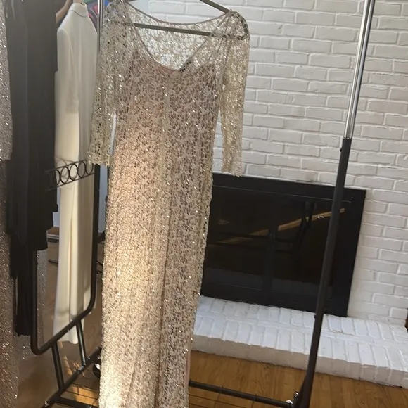 designer formal dress 12 | Long Sequin Gown 12| famous designer gown 12 | luxury