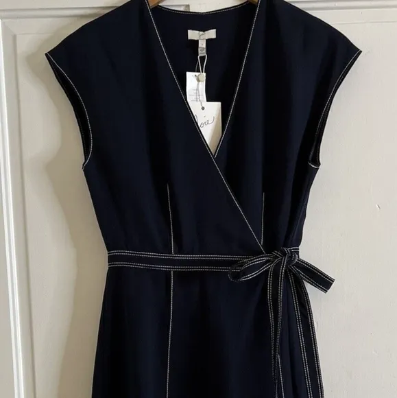 DESIGNER JOIE WRAP AROUND DRESS.. SIZE S