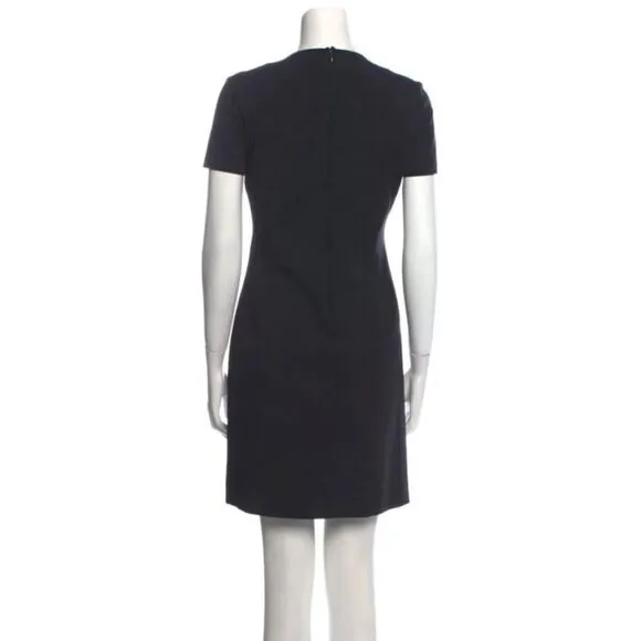 Diane von Furstenberg Minimalist Little Black Dress size 4