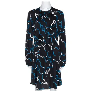 Diane Von Furstenberg Silk Printed Lindi Dress