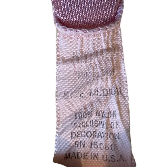 Diane Von Furstenberg Vintage 60s Pink Luxury Lingerie Intimates Sleepwear Dress