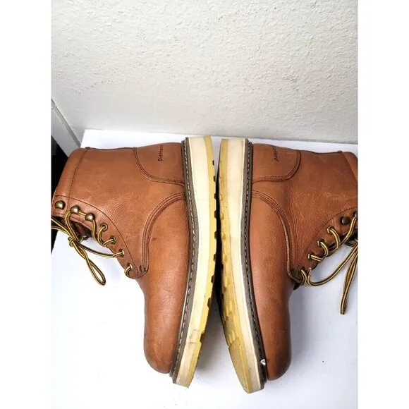 Die-hard Men's Brown Leather oil resistant Work Boots Size 11D