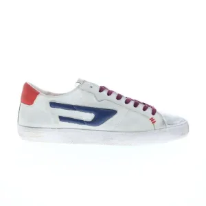 Diesel Mens S-Leroji Low X White Shoes (NWT)