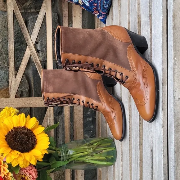 Dingo Vtg granny boots rare