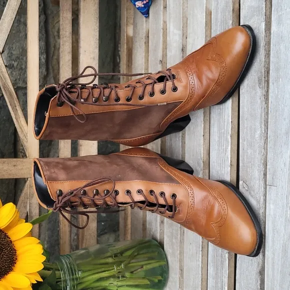 Dingo Vtg granny boots rare