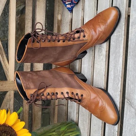 Dingo Vtg granny boots rare