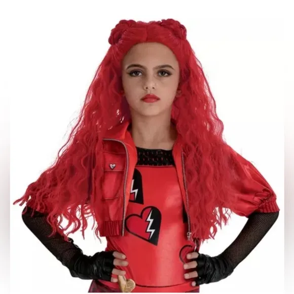 Disney Descendants 4: The Rise of Red Halloween Costume Size Large 12/14