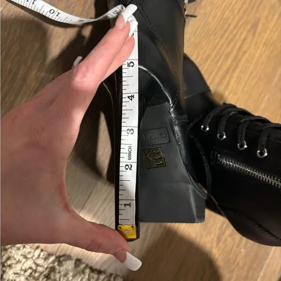 DKNY Women's Steffi Platform Boots * Black