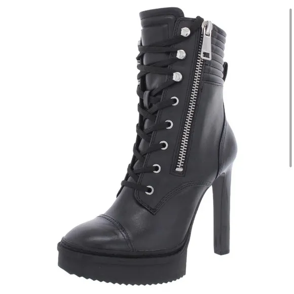DKNY Women's Steffi Platform Boots * Black