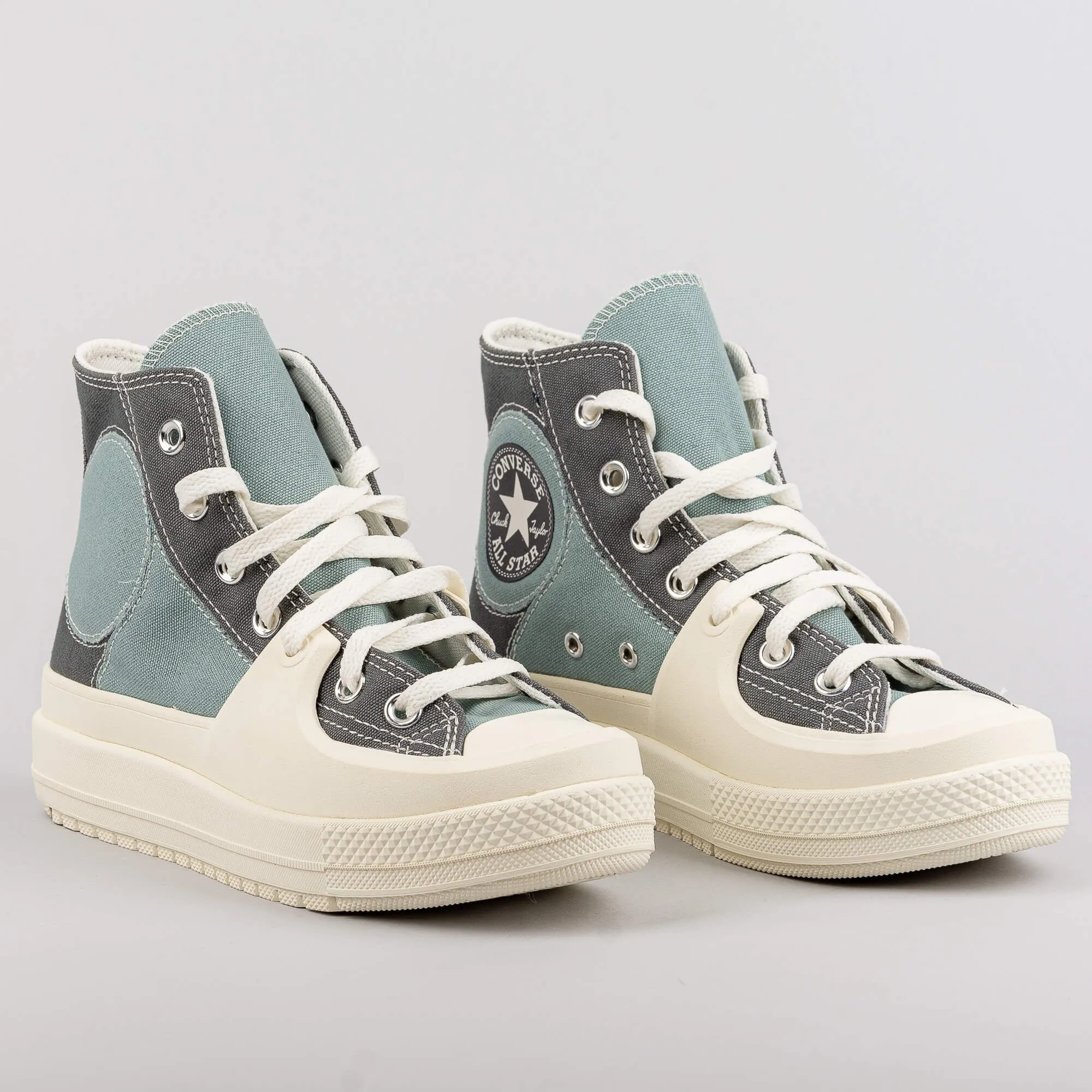 Dámske tenisky Convserse Chuck Taylor All Star Construct Colorblock Tidepool Grey/Cyber Grey