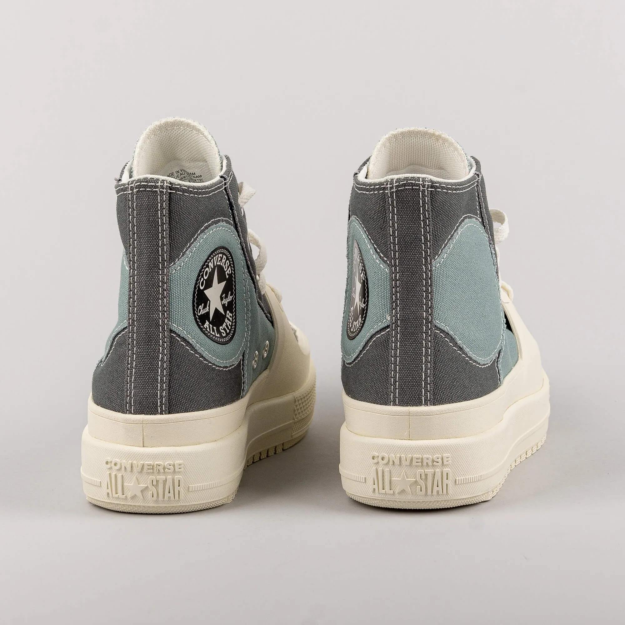 Dámske tenisky Convserse Chuck Taylor All Star Construct Colorblock Tidepool Grey/Cyber Grey
