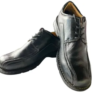Dockers Men’s Black Lace Up Pro-Style Oxford Shoes with Top Stitch Size 12