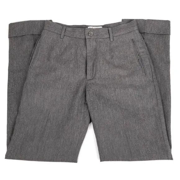 DOLCE &amp; GABANA VTG Luxury Gray Wool Dress Pants 46
