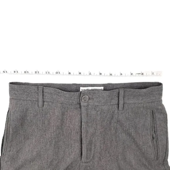 DOLCE &amp; GABANA VTG Luxury Gray Wool Dress Pants 46