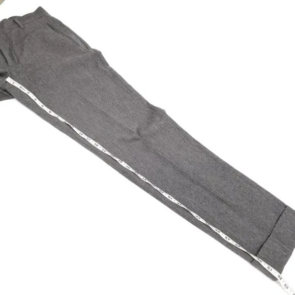 DOLCE &amp; GABANA VTG Luxury Gray Wool Dress Pants 46