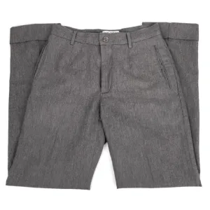 DOLCE &amp; GABANA VTG Luxury Gray Wool Dress Pants 46