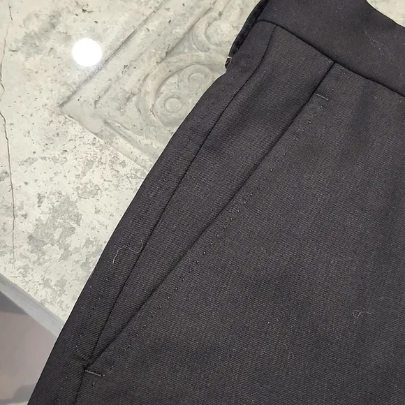 Dolce &amp; GABANNA Men's Luxury Black Wool Dress Formal Pants 32x29