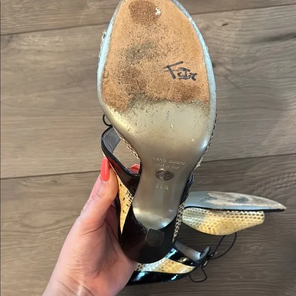 Dolce &amp; Gabbana Black and Yellow Women's Shoes