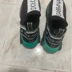 Dolce &amp; Gabbana Kids Black and Green Shoes