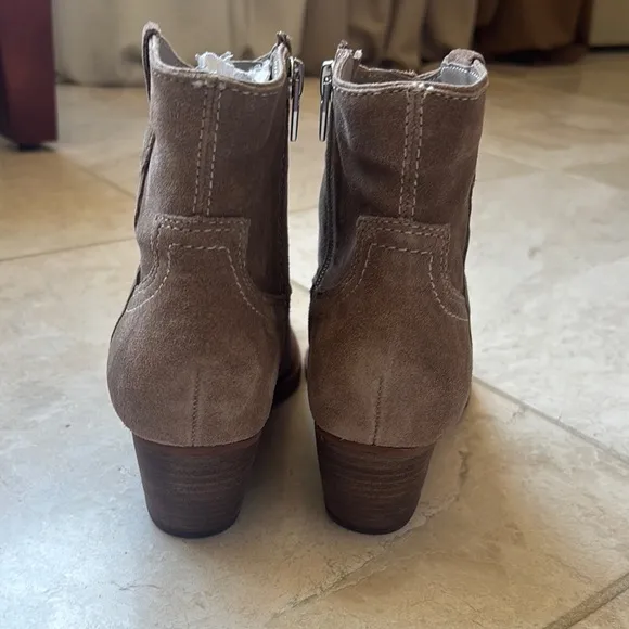 Dolce Vita Silma Ankle Boots Tan Size 7