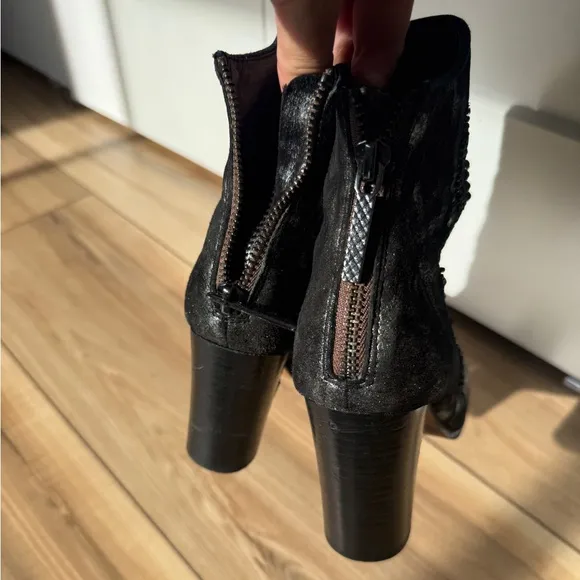 Donald J. Pliner Beaded Ankle Boots
