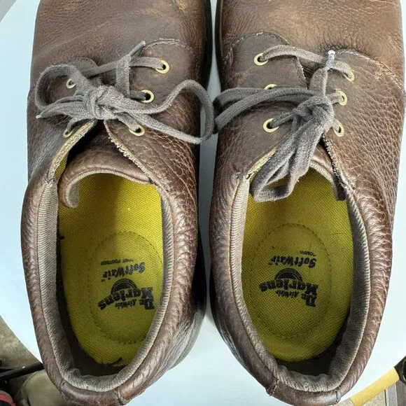 Dr Martens Hazeldon Leather Oxford Men US size 12 Brown