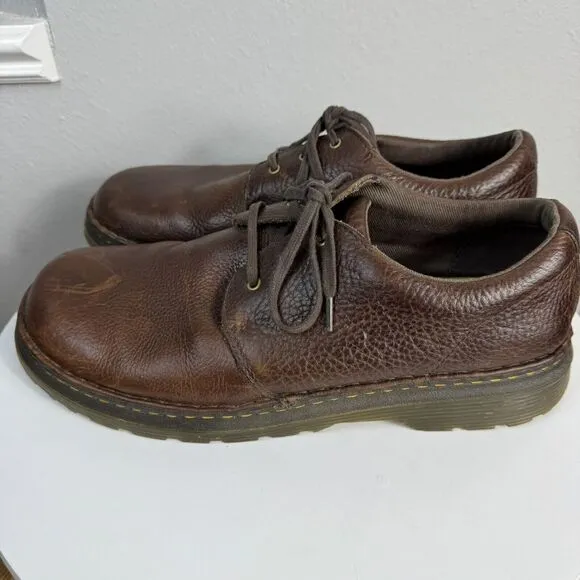 Dr Martens Hazeldon Leather Oxford Men US size 12 Brown