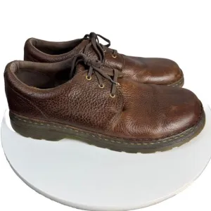 Dr Martens Hazeldon Leather Oxford Men US size 12 Brown