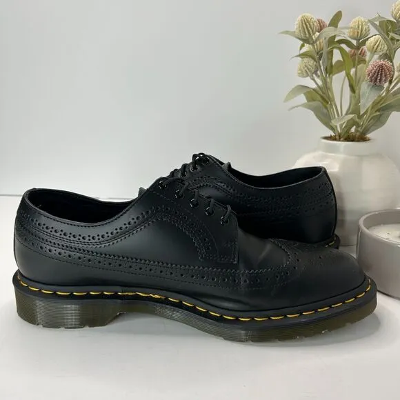 Dr. Martens Original Mono Smooth Leather 3989 Oxford Shoes Black Men's US 12