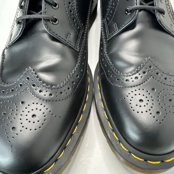 Dr. Martens Original Mono Smooth Leather 3989 Oxford Shoes Black Men's US 12