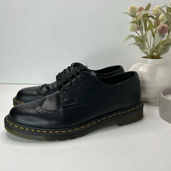 Dr. Martens Original Mono Smooth Leather 3989 Oxford Shoes Black Men's US 12
