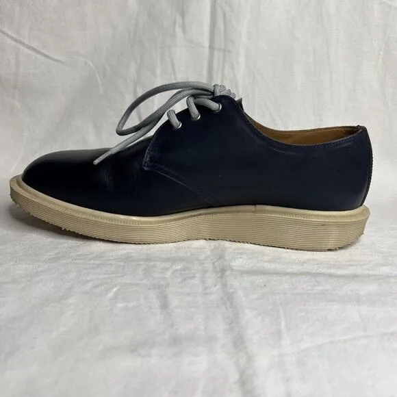 Dr. Martens Torriano Oxford Loafers Navy Made in England Leather Men's UK 7