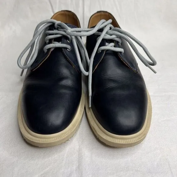 Dr. Martens Torriano Oxford Loafers Navy Made in England Leather Men's UK 7